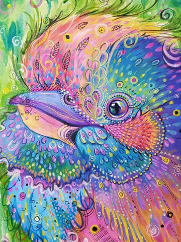 Rainbow Feathers - A3