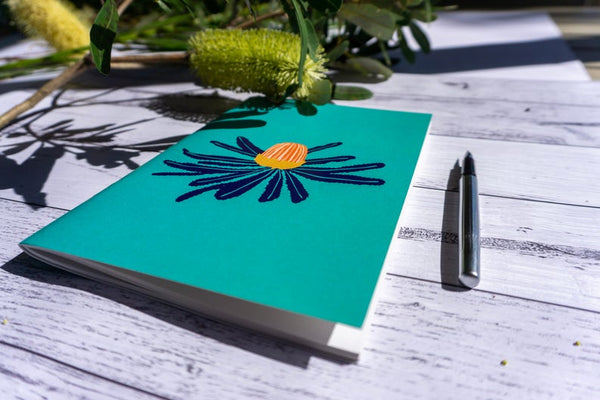 Banksia Flower - A5 Notebook