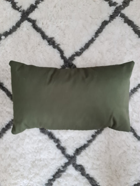 Rainbow Cushion- Green