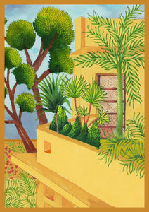 'A Room With A View' Art Print by Sukanya Ayde