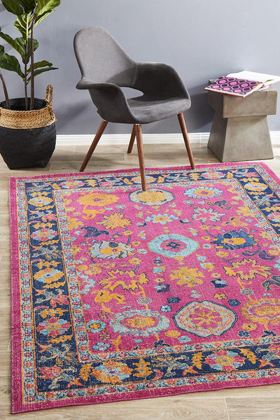 Eternal Whisper Corners Pink Rug {As Featured by The Hectic Eclectic}