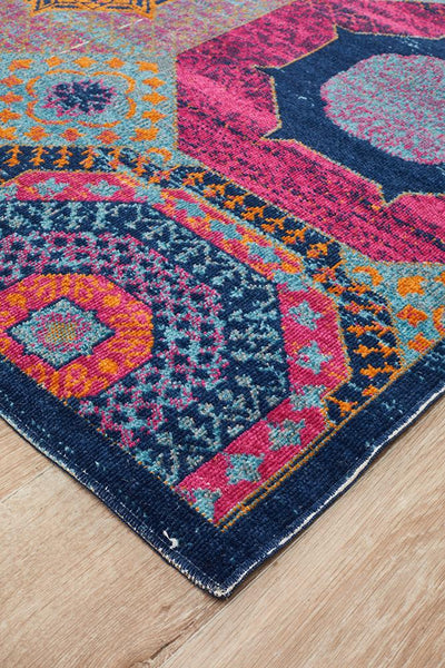 Eternal Whisper Dots Multi Rug {As Featured by @lizzyhigham_interiorstyling}
