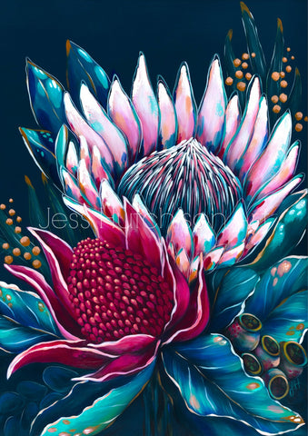 In Full Bloom- Native Floral Print