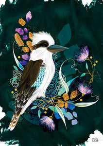 Kookaburra- Art Print