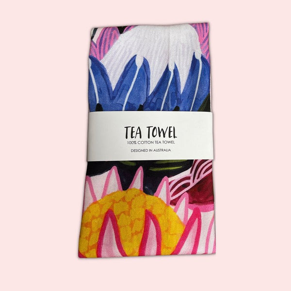 Protea Magnifica Tea Towel