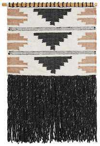 Rug Culture Home 440 Charcoal Wall Hanging