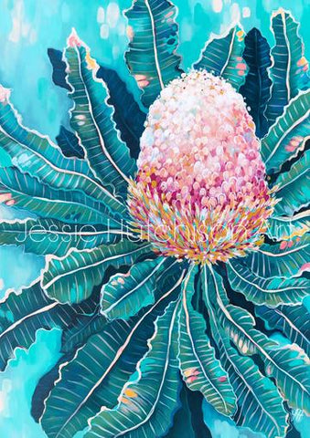 Blooming Banksia