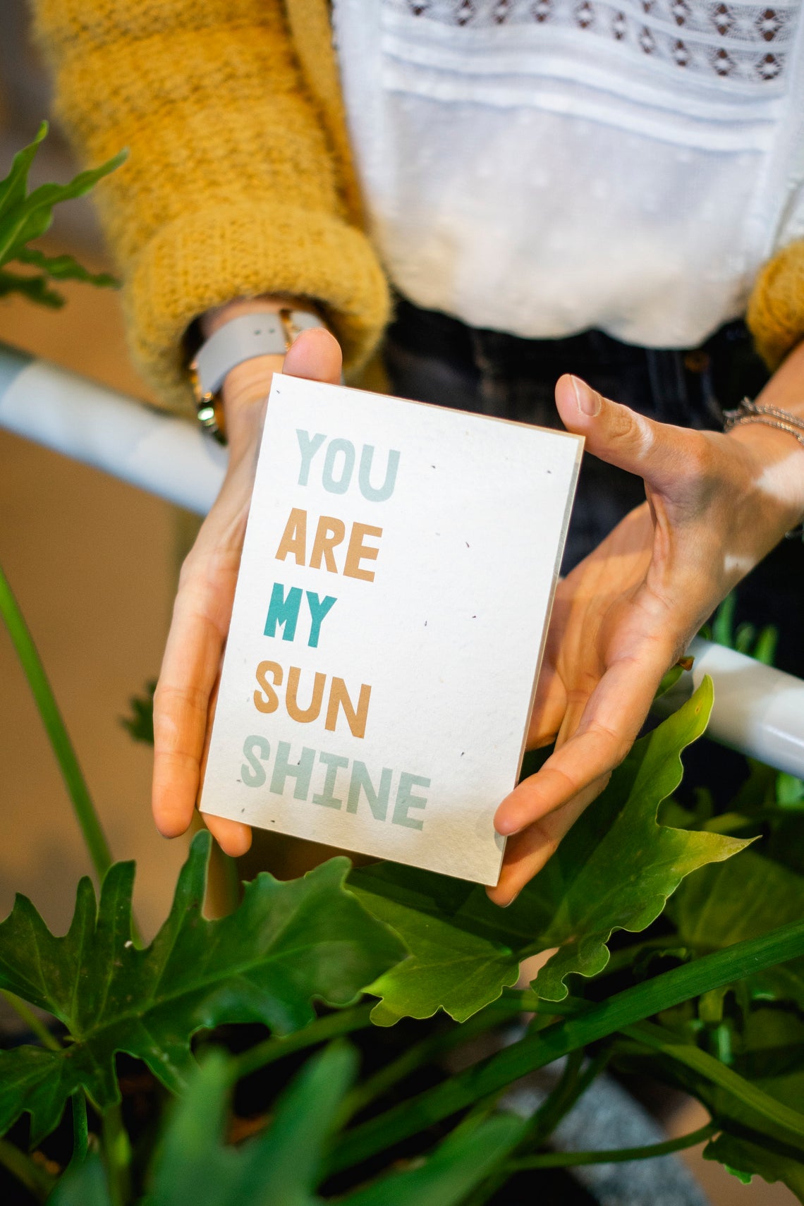 You are my Sunshine - Plantable Card