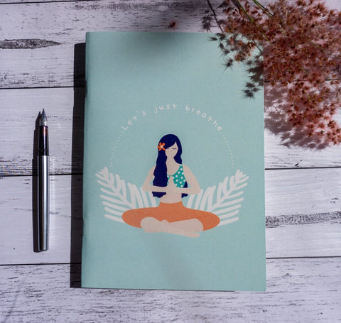 Yoga Girl - A5 Notebook