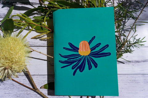 Banksia Flower - A5 Notebook