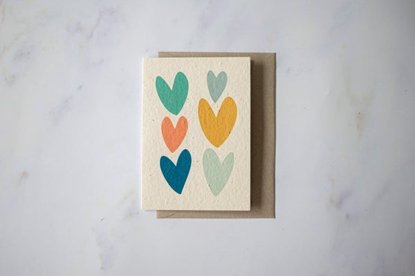 Lovehearts - Plantable Card
