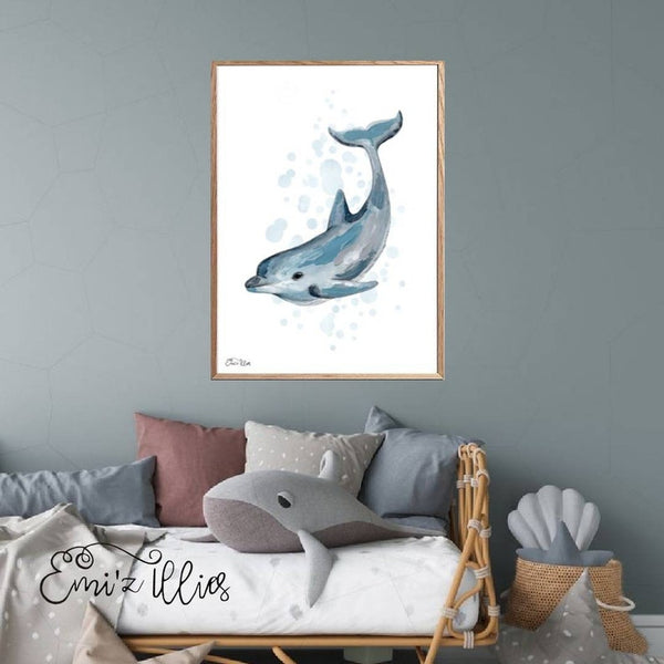 Dolphin Print