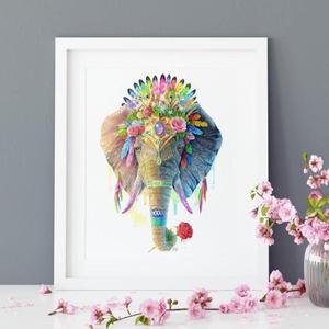 Elephant Print - Spirit Animal Series