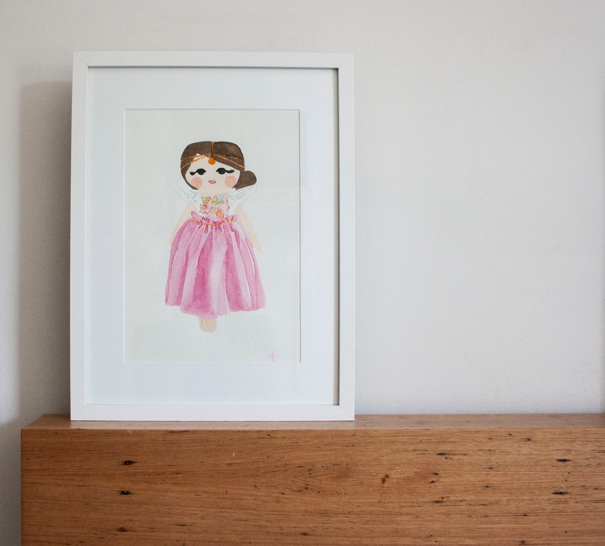 Penny Angel Pink – Limited Edition Fine Art Print