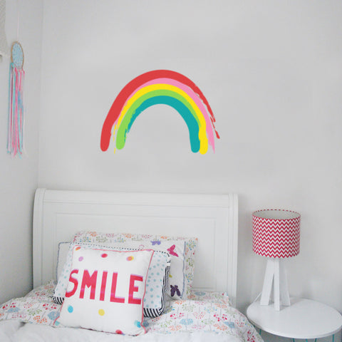Rainbow Painted Wall Sticker